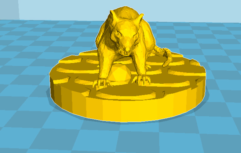 Rat Toy 3D Print 27491