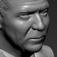 Ronald Reagan bust ready for full color 3D printing - Thumbnail 23