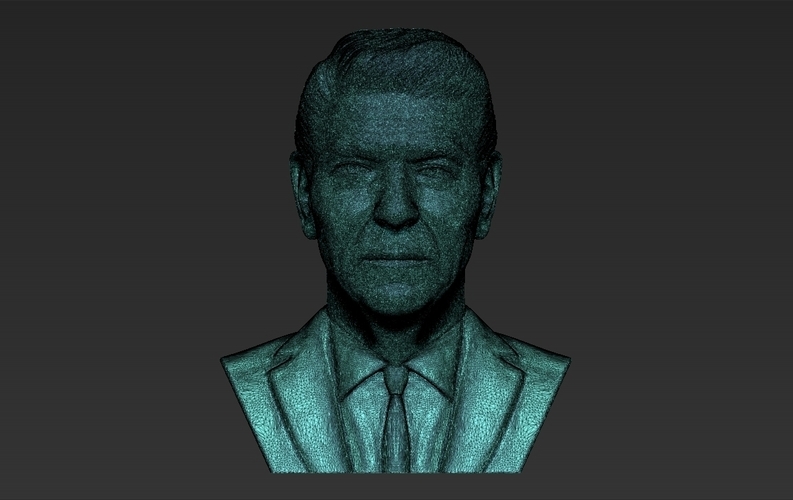 Ronald Reagan bust ready for full color 3D printing 3D Print 274916