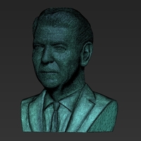 Ronald Reagan bust ready for full color 3D printing - Thumbnail 25
