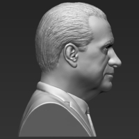 Richard Nixon bust 3D printing ready stl obj formats - Thumbnail 8