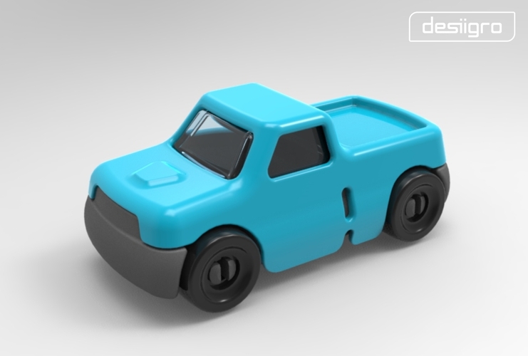 Gro-Truck 3D Print 27493