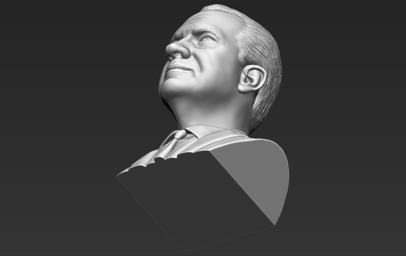Richard Nixon bust 3D printing ready stl obj formats 3D Print 274932