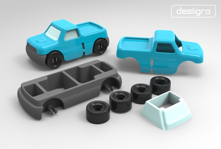 Gro-Truck 3D Print 27494