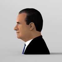 Richard Nixon bust ready for full color 3D printing - Thumbnail 4