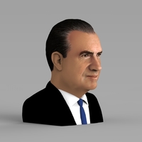 Richard Nixon bust ready for full color 3D printing - Thumbnail 5