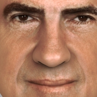 Richard Nixon bust ready for full color 3D printing - Thumbnail 8