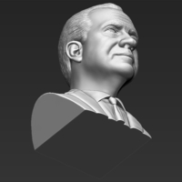 Richard Nixon bust ready for full color 3D printing - Thumbnail 19