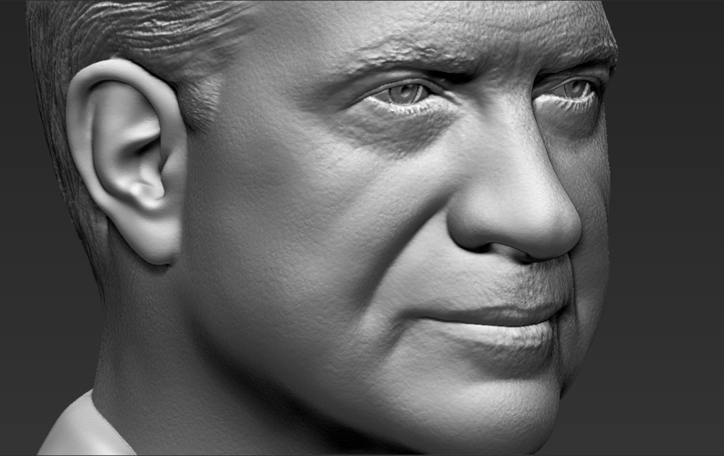 Richard Nixon bust ready for full color 3D printing 3D Print 274965