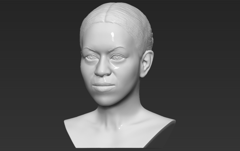 Michelle Obama bust 3D printing ready stl obj 3D Print 274970