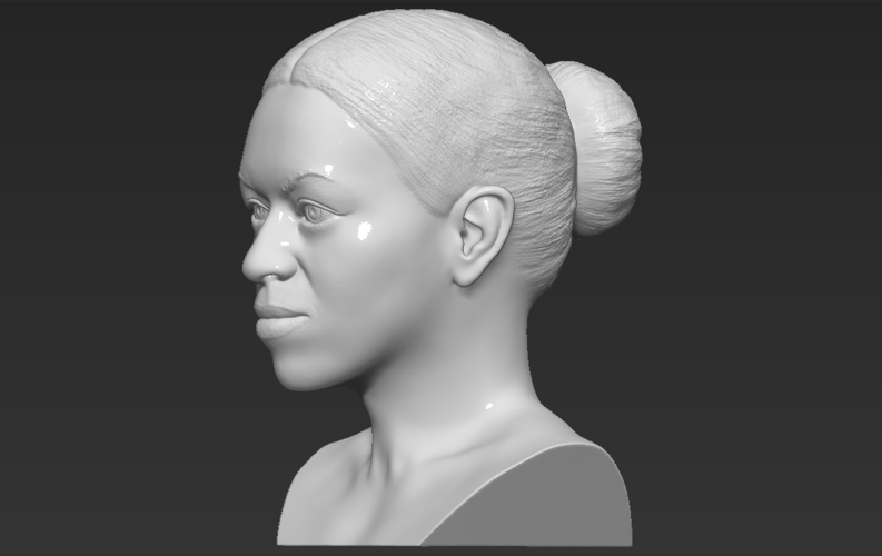 Michelle Obama bust 3D printing ready stl obj 3D Print 274971