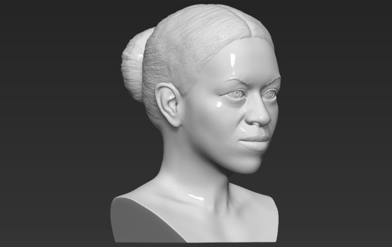 Michelle Obama bust 3D printing ready stl obj 3D Print 274977
