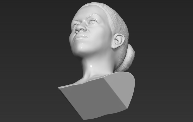 Michelle Obama bust 3D printing ready stl obj 3D Print 274988