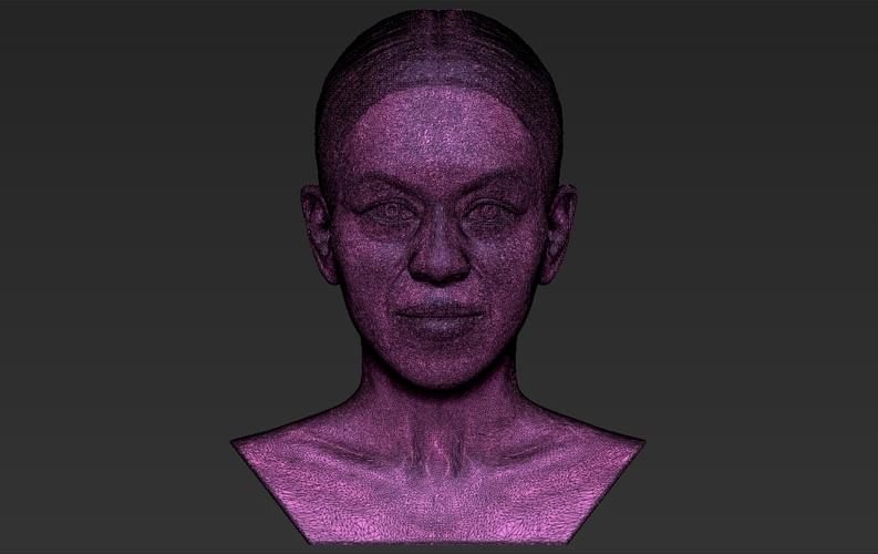 Michelle Obama bust 3D printing ready stl obj 3D Print 274990