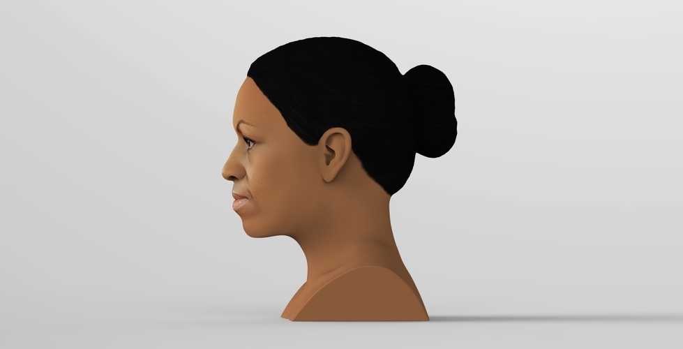 Michelle Obama bust ready for full color 3D printing 3D Print 274995