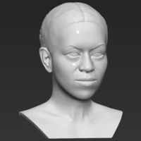 Michelle Obama bust ready for full color 3D printing - Thumbnail 18