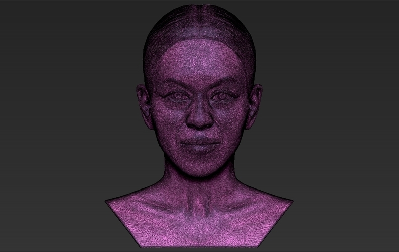 Michelle Obama bust ready for full color 3D printing 3D Print 275014