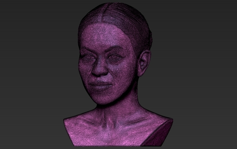 Michelle Obama bust ready for full color 3D printing 3D Print 275015