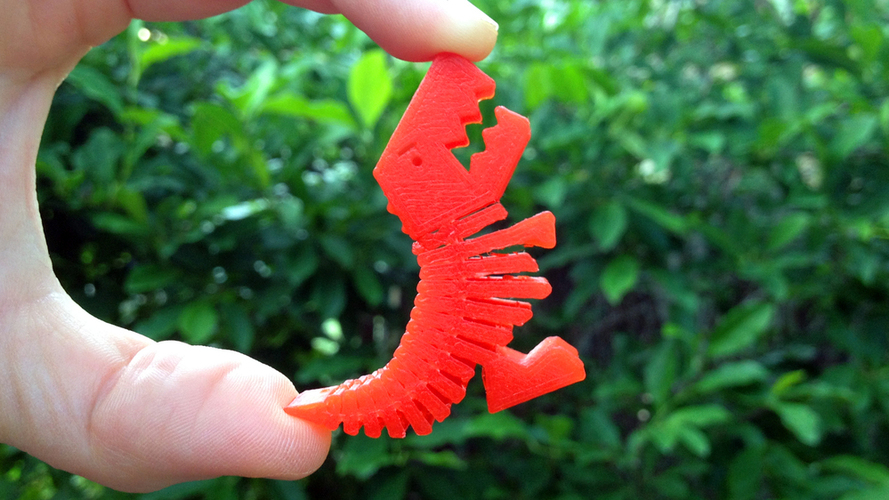 Flexy Rex 3D Print 27503