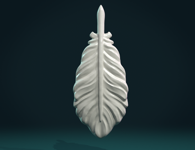 Bird Feather 3D Print 275057