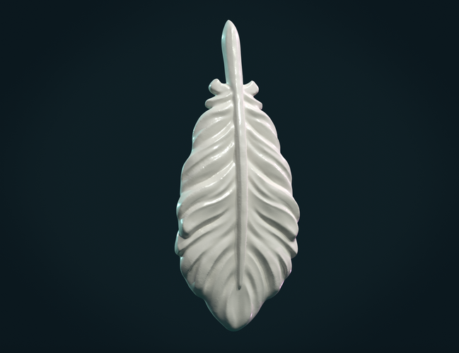 Bird Feather 3D Print 275058