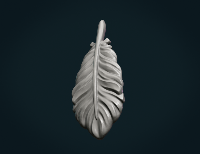 Bird Feather 3D Print 275063