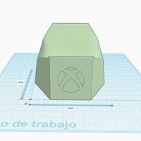 Small Xbox One Controller Hexastand 3D Printing 275096
