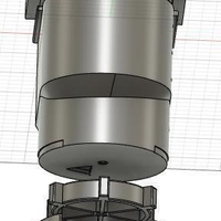 Small Nesquik Spender - Kaffe Spender  3D Printing 275119