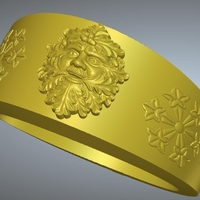 ring simple r01 for 3d-print and cnc share for free - Thumbnail 5