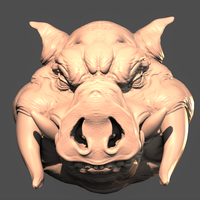 Monster Boar Head - Thumbnail 3