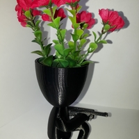 Small Plant vase the sniper 3D Printing 275227