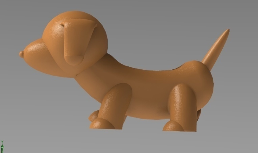 Plant vase the dog 3D Print 275230