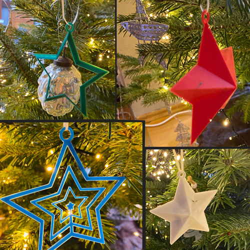 30x different types of Stars for Christmas 3D Print 275306