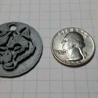 BSA Cub Scout Wolf Coin (Dog Tag) - Thumbnail 2