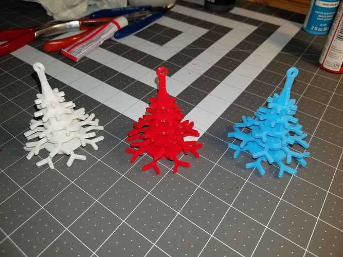 Christmas Tree Ornament 3D Print 275601