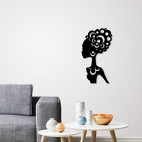Small African woman wall art 3D Printing 275674