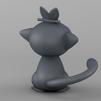 Grookey Pokemon 3d Model - Thumbnail 5