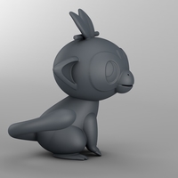 Grookey Pokemon 3d Model - Thumbnail 6