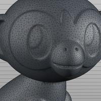 Grookey Pokemon 3d Model - Thumbnail 7