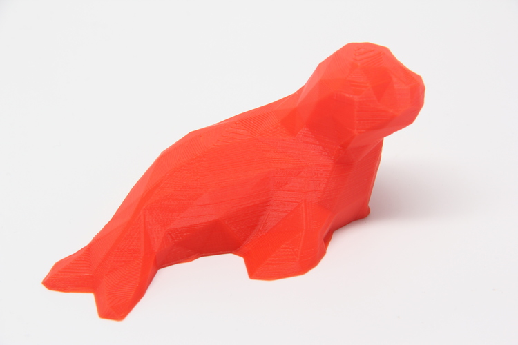 Low Poly Seal 3D Print 27580