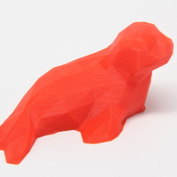Small Low Poly Seal 3D Printing 27580
