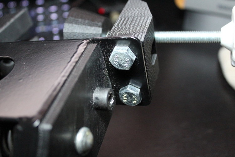 3d Printed Sim Racing Handbrake Vertical Mount By Sickrated Pinshape