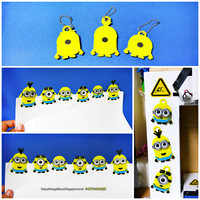 Minions Keychain / Paper Clip / Bag Clip / Money Clip / Bookmark - Thumbnail 6