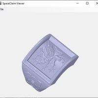A signet ring griffin  rg01 for 3d-print and cnc - Thumbnail 3