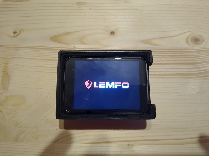 LEMFO LEMT Android 2,86" screen Bicycle - Car Holder - 3D Print 275952