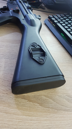 Mp5 Stock Cover 3D Print 275969