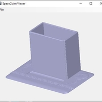 desk holder pens and pencils with phone place 3D print - Thumbnail 2