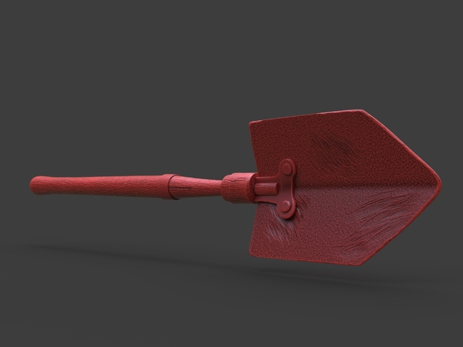 Old Steampunk Shovel 3D Print 276077