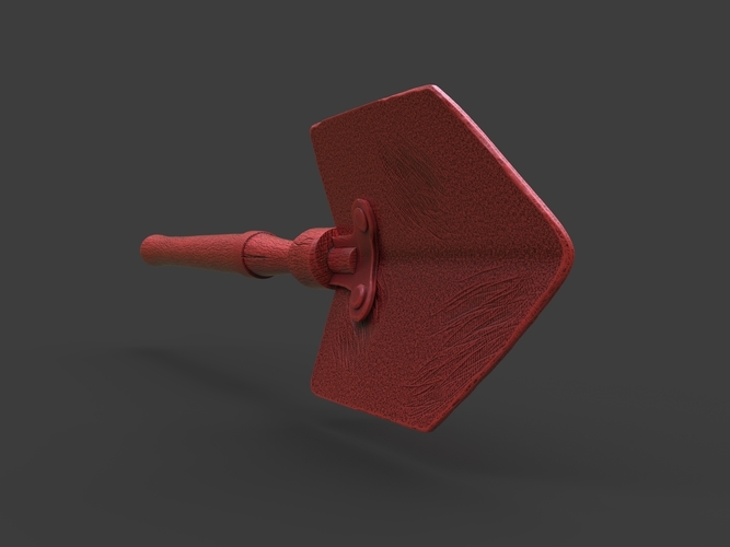 Old Steampunk Shovel 3D Print 276078