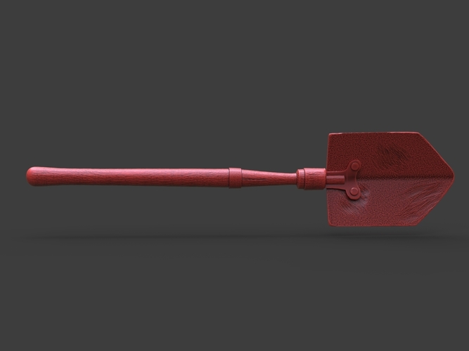 Old Steampunk Shovel 3D Print 276084